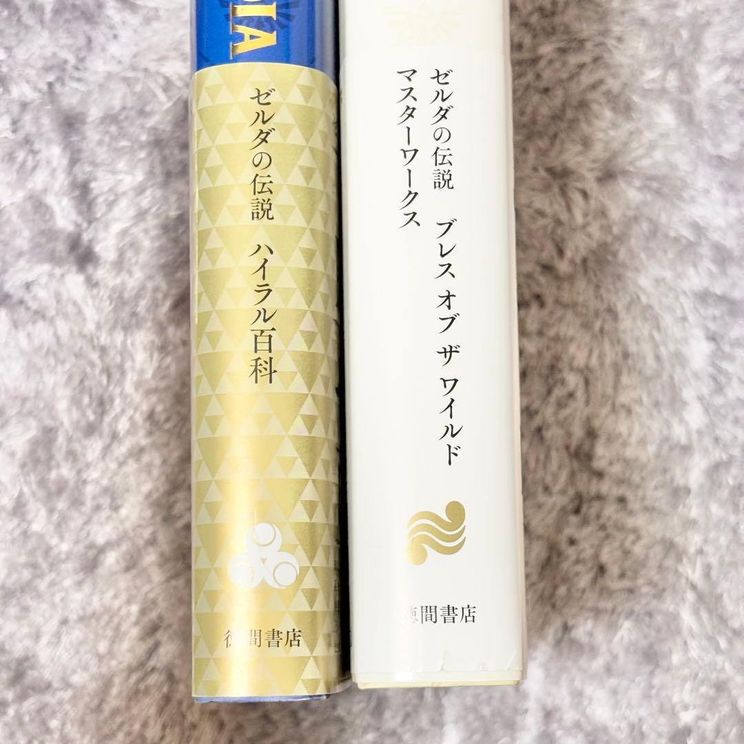 ゼルダの伝説 30周年記念書籍 △ ハイラル百科・マスターワークス 2冊セット