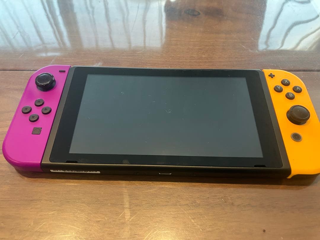 Nintendo Switch 本体 2021年　紫とオレンジ