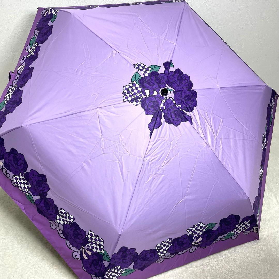 【未使用　タグ付】ANNA SUI 鬼滅の刃　晴雨兼用　折りたたみ傘　2本セット