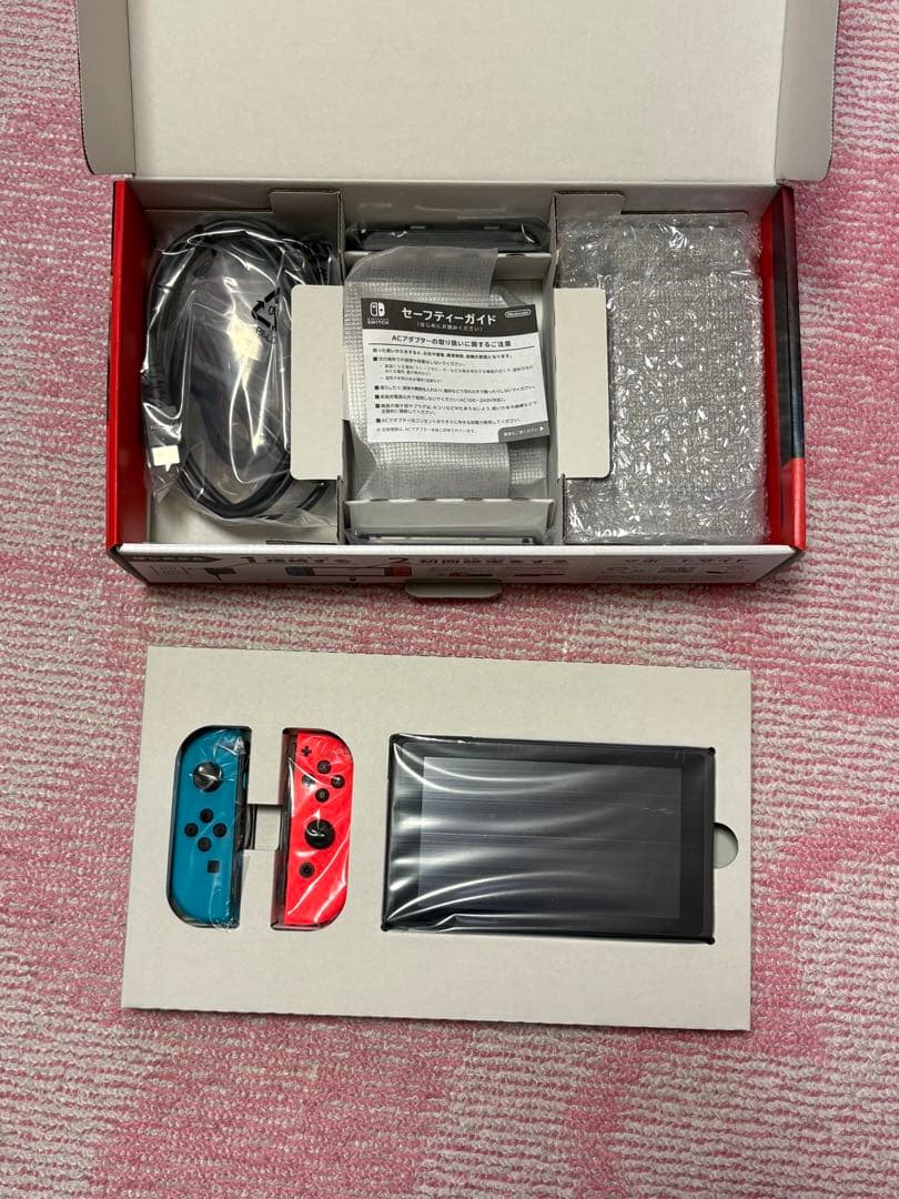 Nintendo Switch 本体 青/赤 Joy-Con 新品未使用