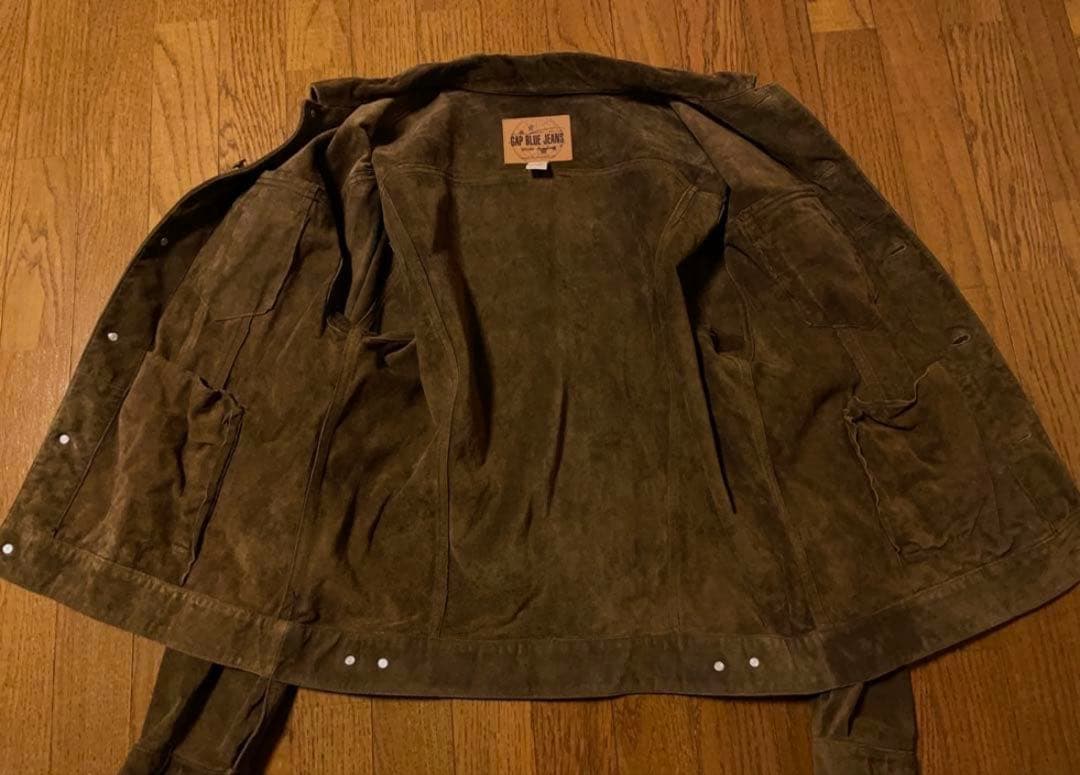 【90s〜00s】OLD GAP レザージャケット スウェード ビンテージ