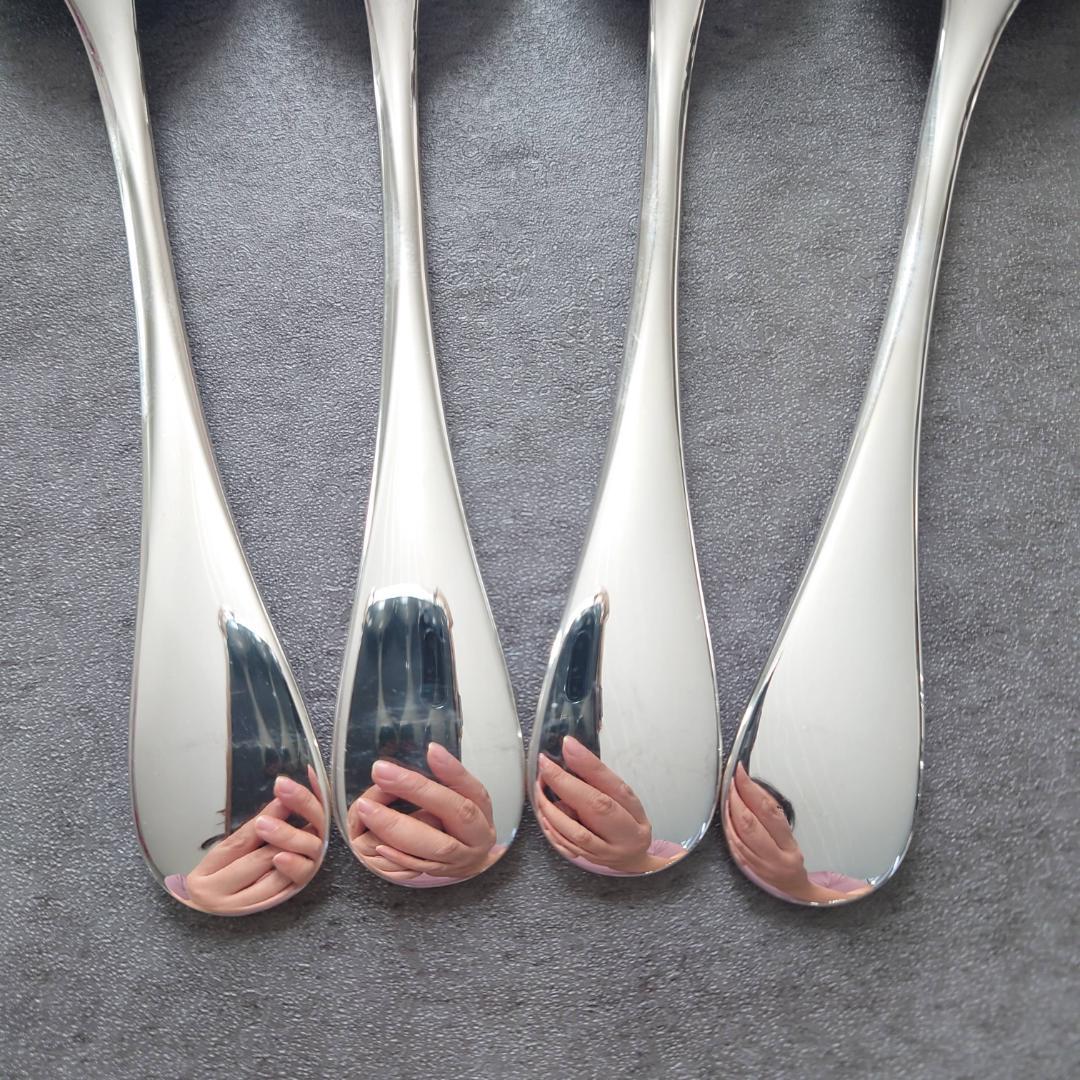 希少 美品 クリストフル フィデリオ コンソメスプーン 4点