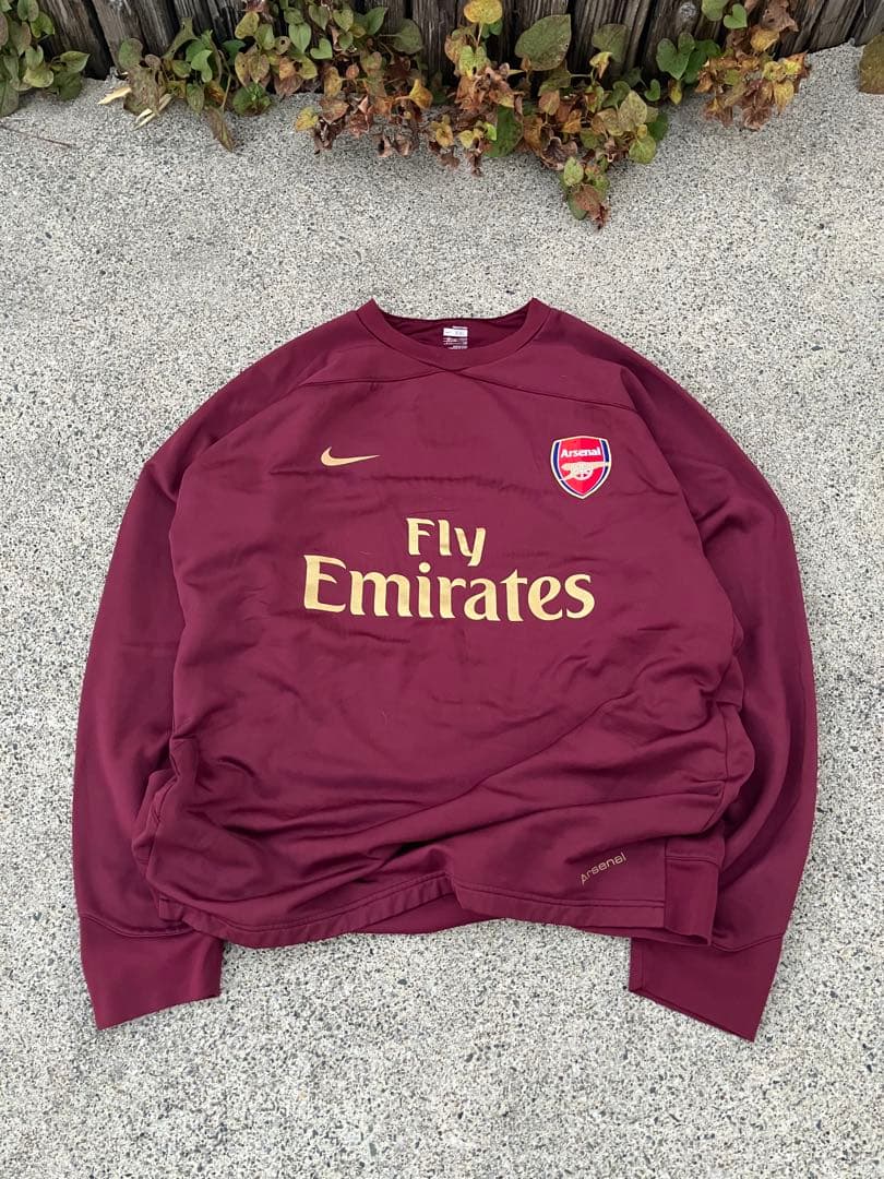 【美品】Nike×アーセナル/スウェットシャツ/ジャージ/ナイキ 2XL