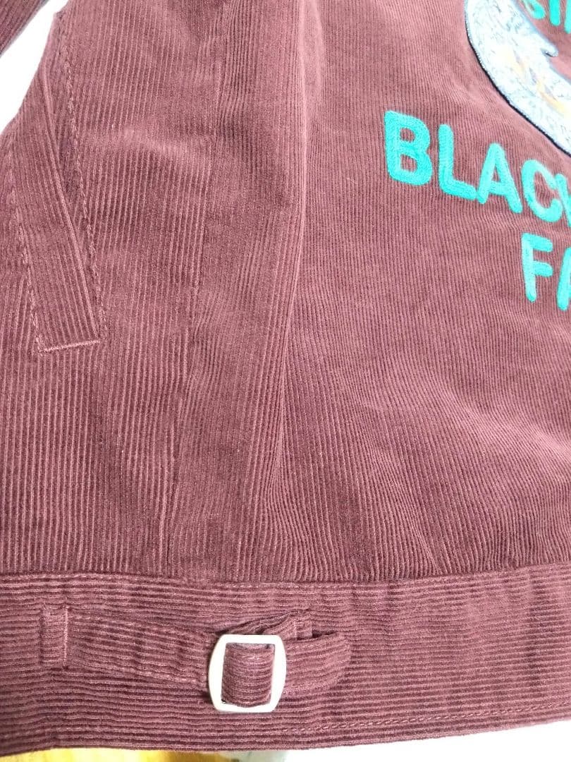 HOUSTON　コーデュロイジャケット FFA JACKET　バーガンディМ