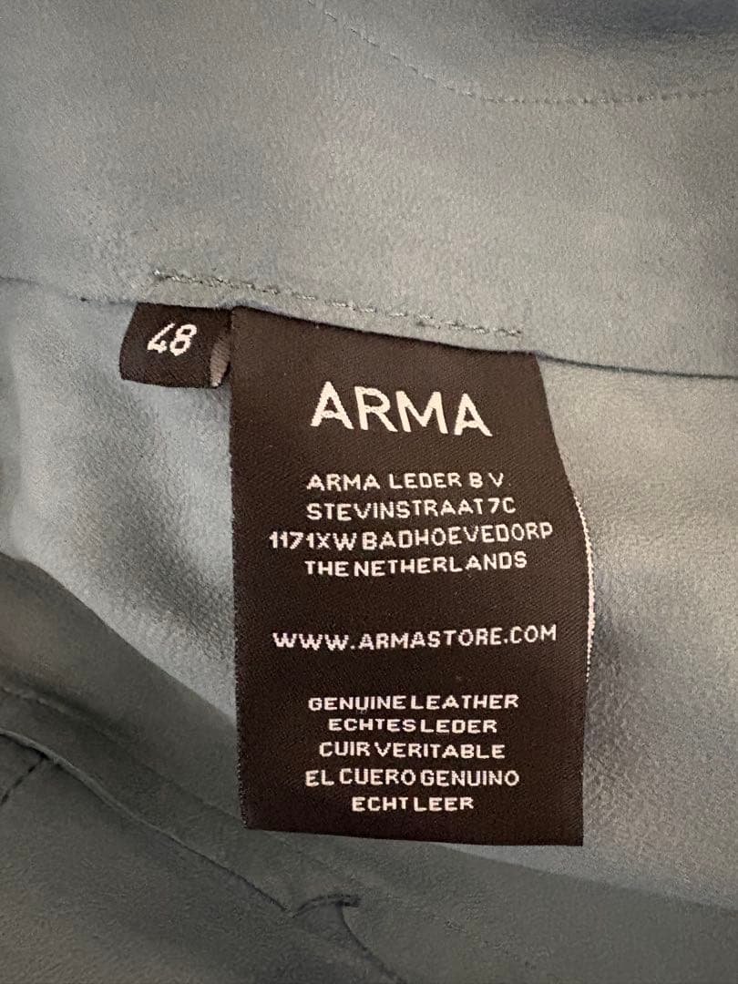とうもろこし大好き未使用ARMA アルマ スエードシャツジャケット DEX