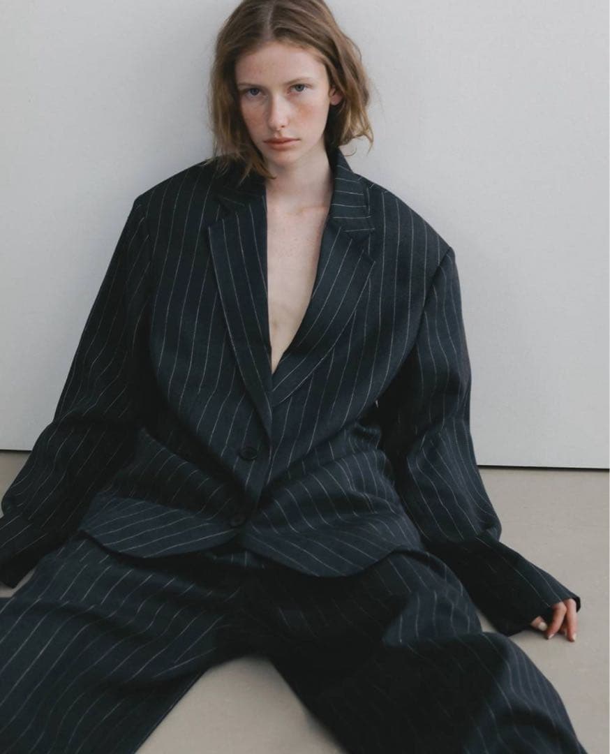 ジャケット・アウター anuke Over Linen Jacket