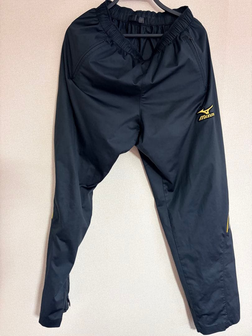 Mizuno Pro スポーツウェア ブラック/イエロー