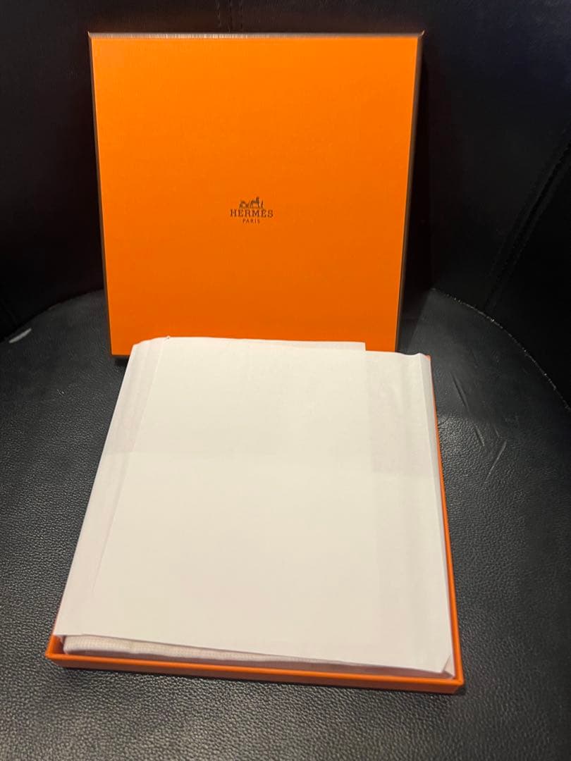 エルメス Hロゴ タオルハンカチ ピンク　新品未使用品　13,750円