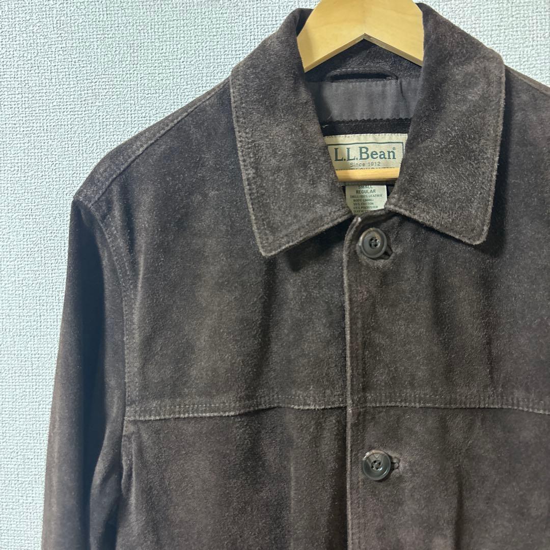 L.L.BEAN エルエルビーン スエード ジャケット S ブラウン