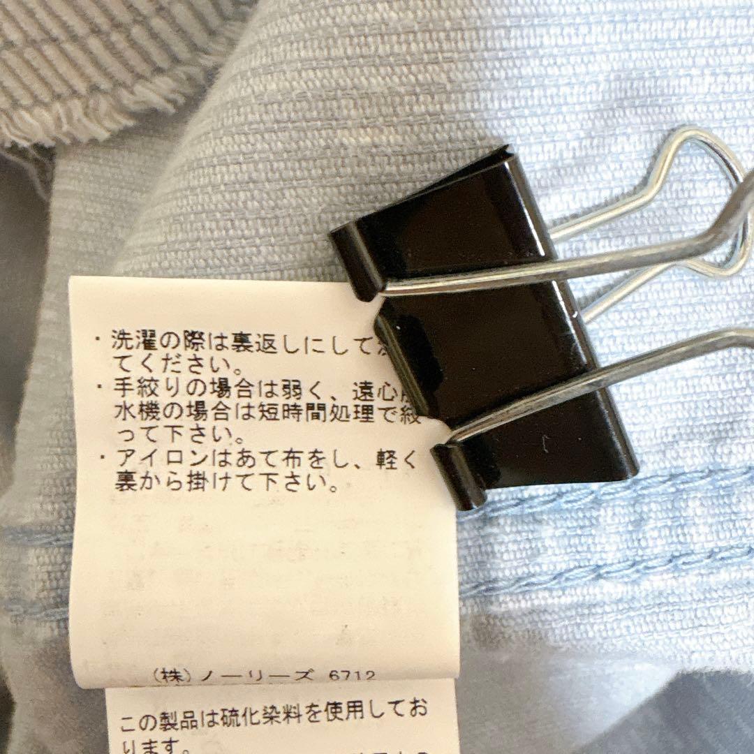 美品 NOLLEY'S RM denim 硫化染コーデュロイシャツジャケット