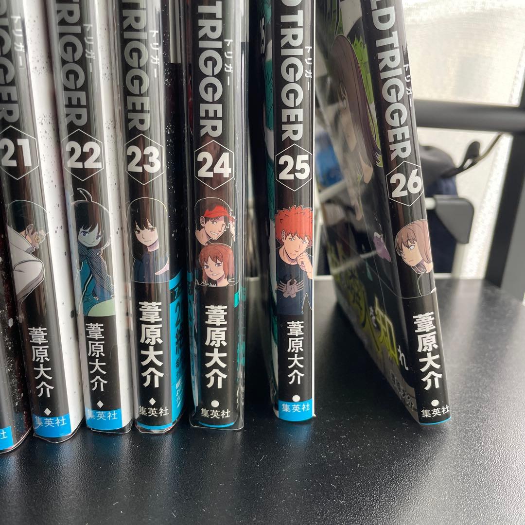 ワールドトリガー 漫画 1〜26巻ブックカバー付き