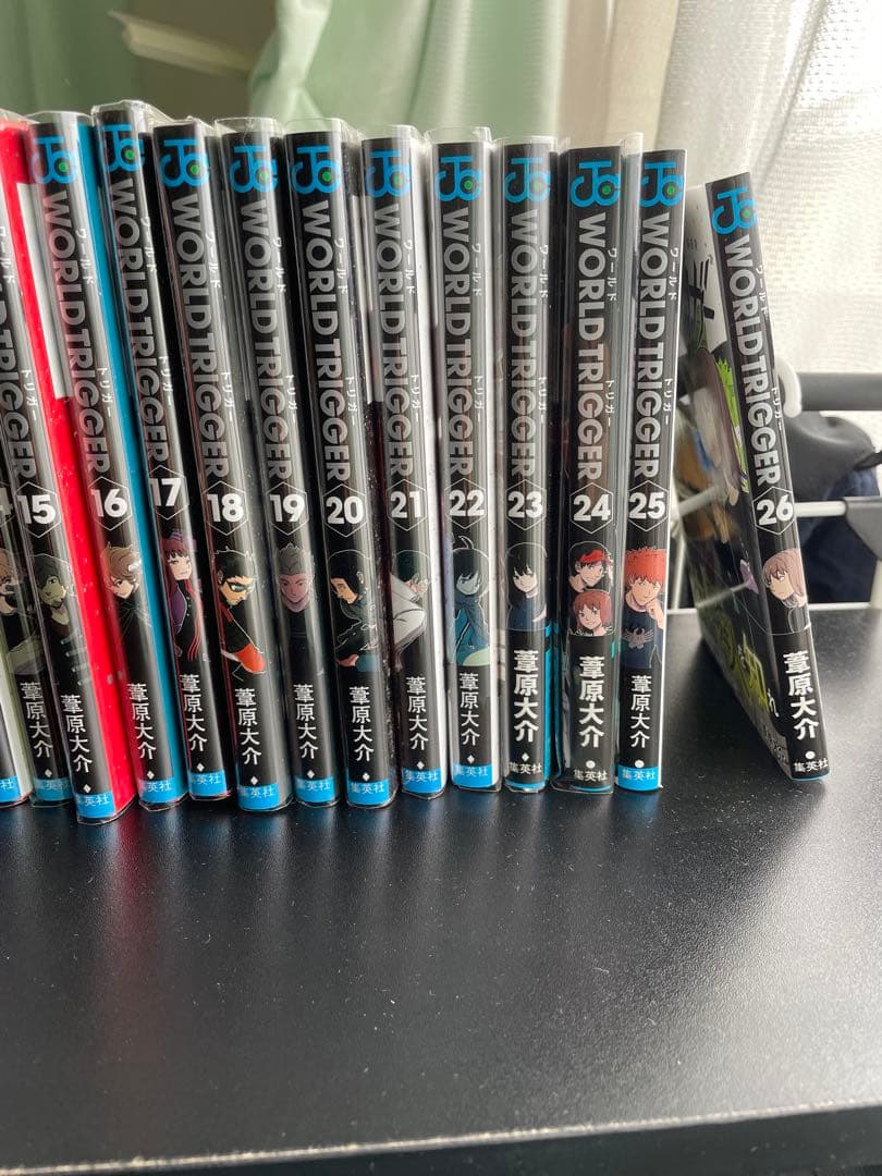 ワールドトリガー 漫画 1〜26巻ブックカバー付き
