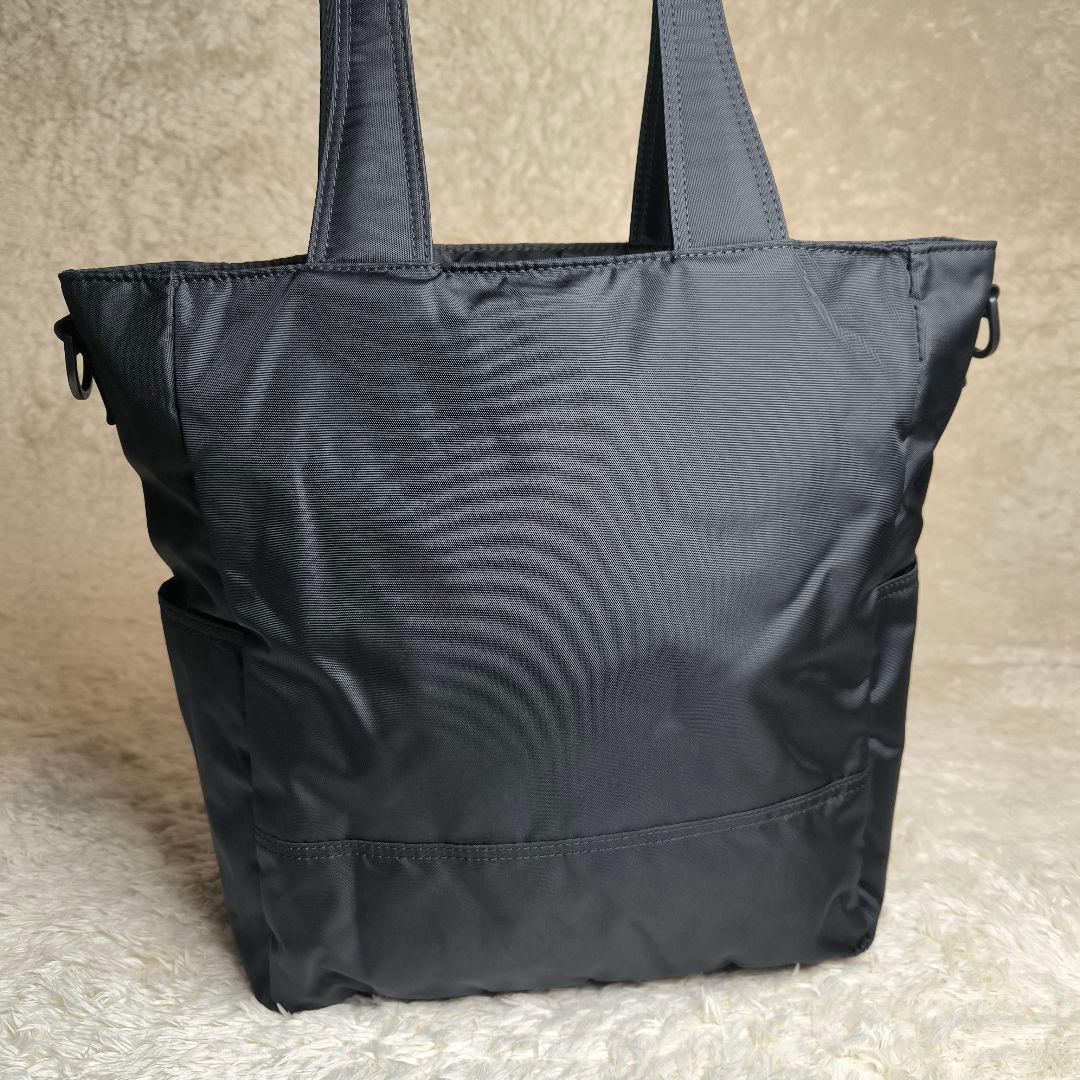 【極美品】マンハッタンパッセージ 2445 トートバッグ 2way A4 黒