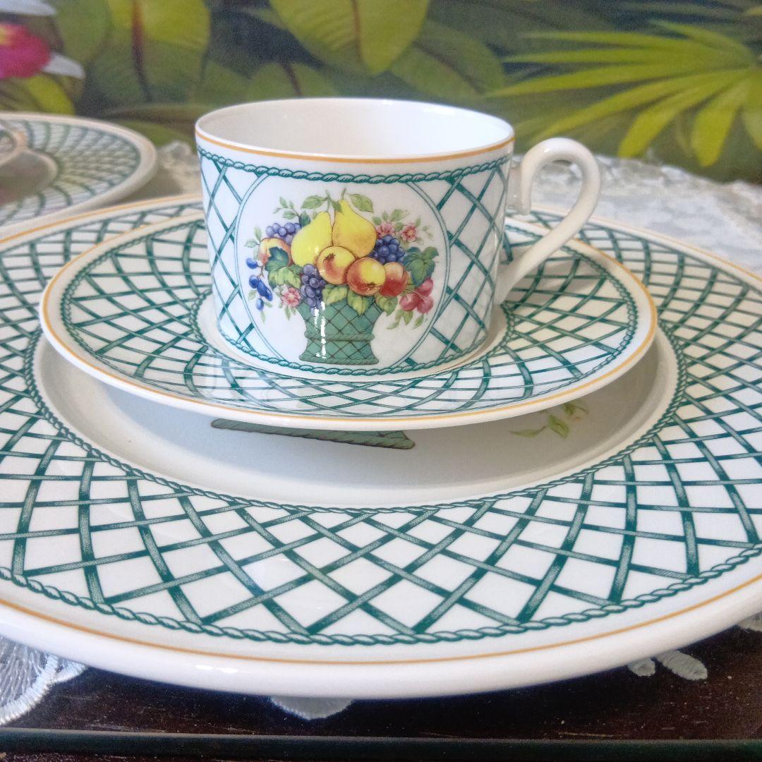 ❤ Villeroy & Boch 廃盤バスケット&バスケットガーデン セット