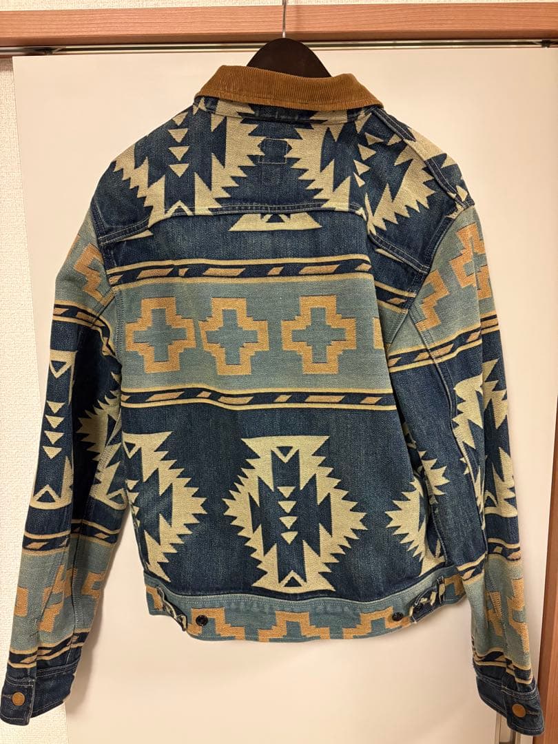 RRL ジャケット　ネイティブ柄　ジャガード
