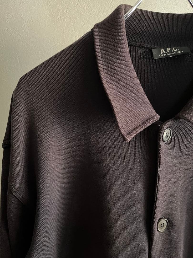 90s APC アーペーセー ニットジャケット カバーオール フェード