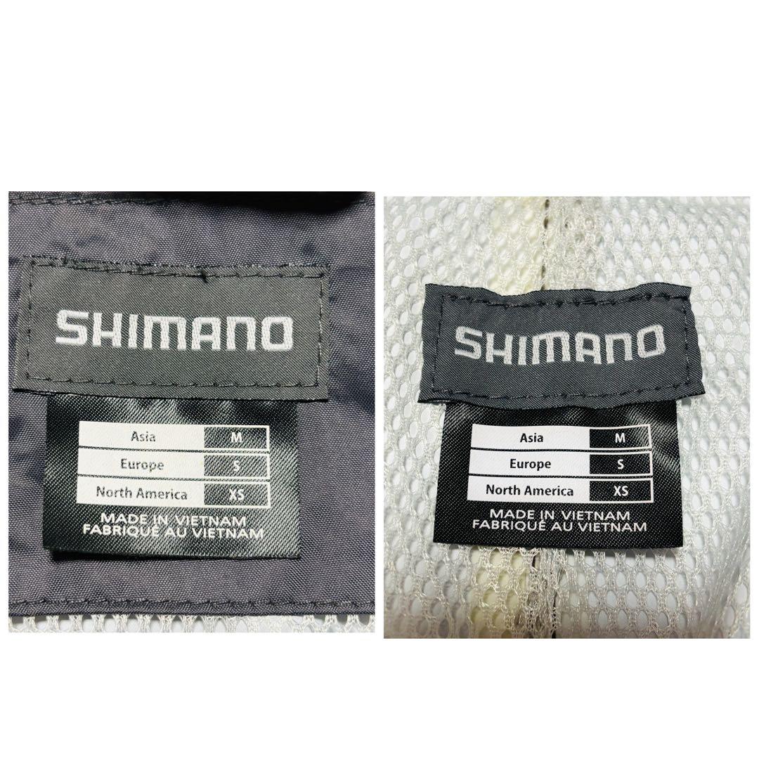 シマノ ナイロンジャケット 上下セット フィッシングスーツ ドライシールド