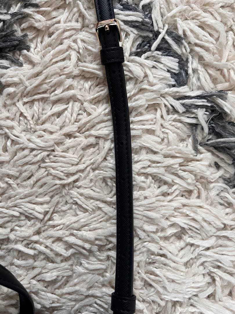 kate spade ブラックトートバッグ
