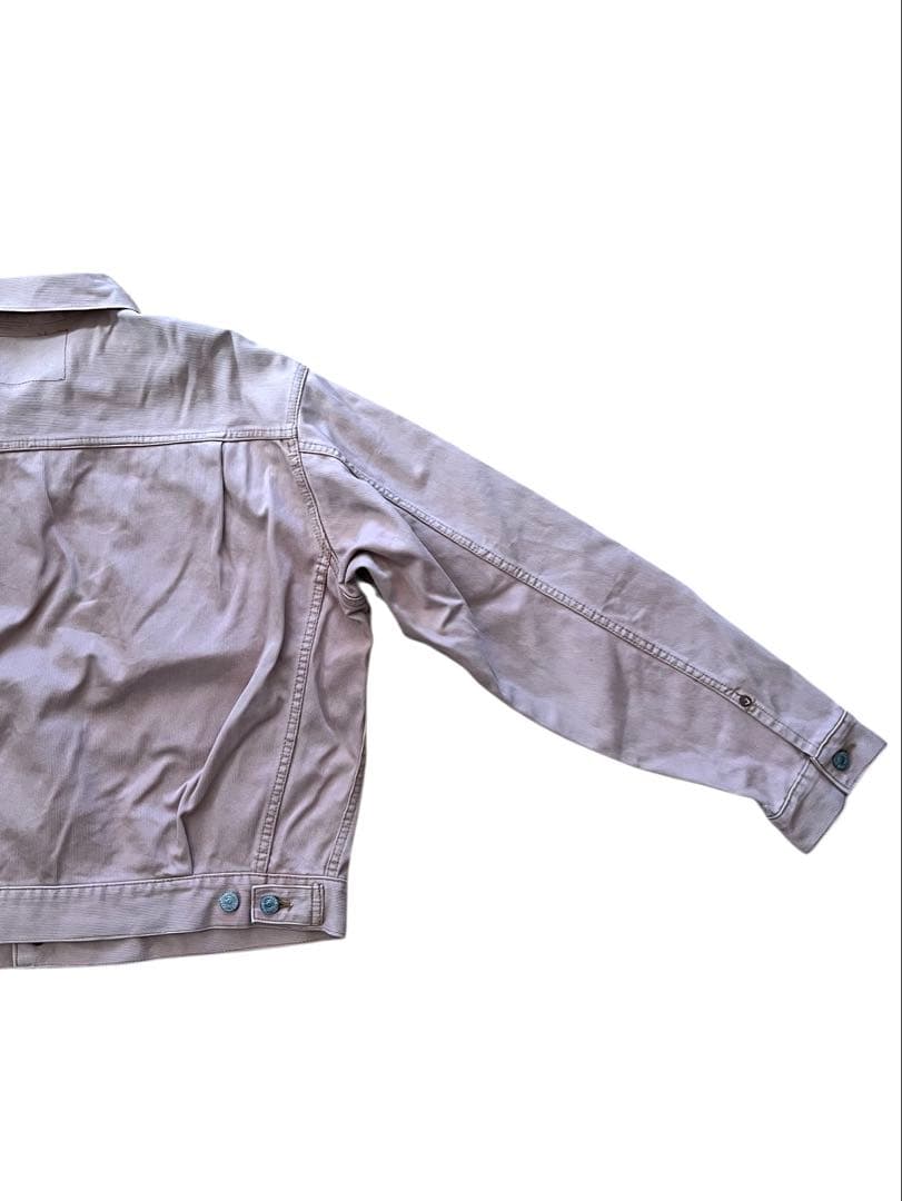 DENIMEドゥニームセカンドタイプ ピケ トラッカージャケットジージャン L