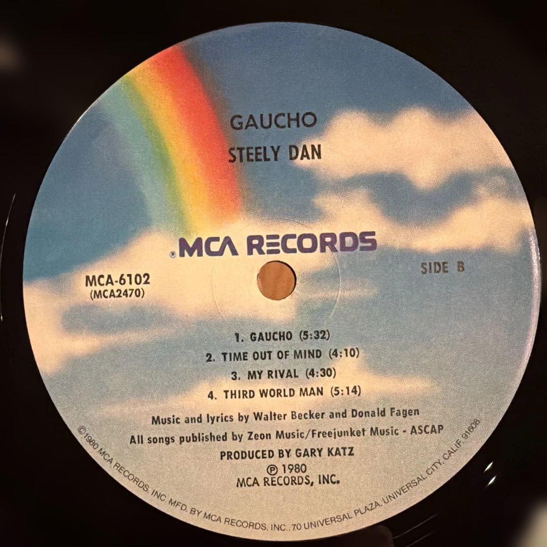 Steely Dan - Gaucho レコード RL刻印