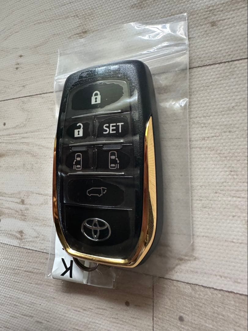 トヨタ　純正　30系　アルファード　スマートキー　タイプゴールド　袋入り　超美品
