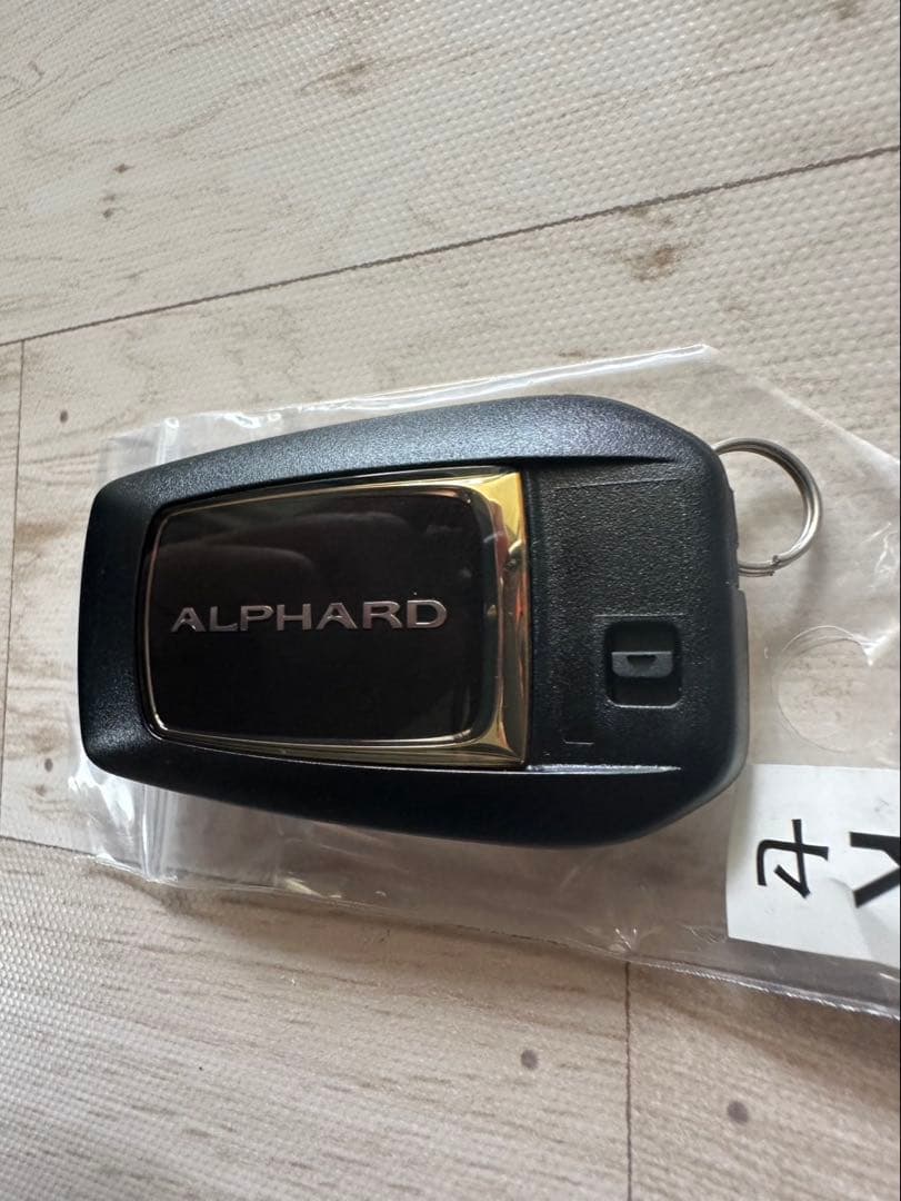 トヨタ　純正　30系　アルファード　スマートキー　タイプゴールド　袋入り　超美品