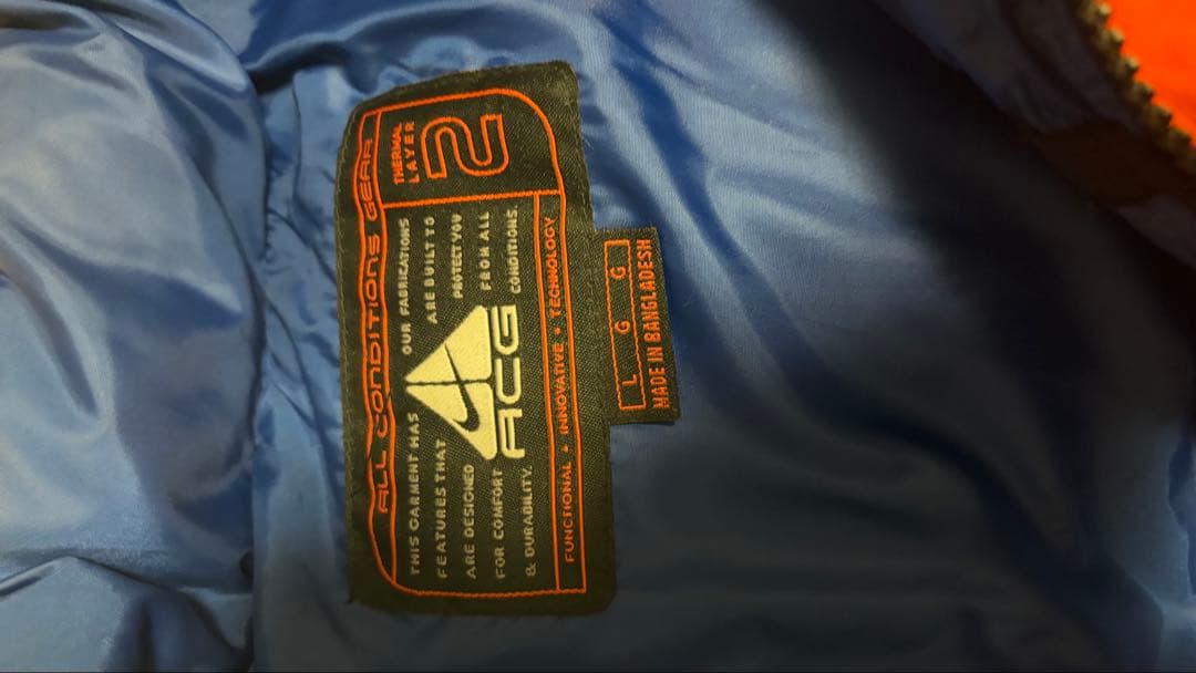 ジャケット・アウター 90s NIKE ACG down vest large