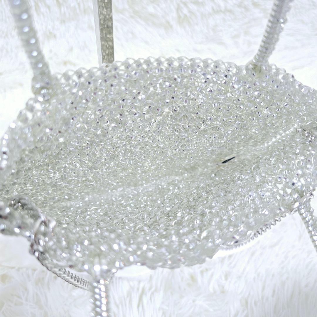 極美品✨人気色シルバー✨アンテプリマ スクエア ミディアム シルバー