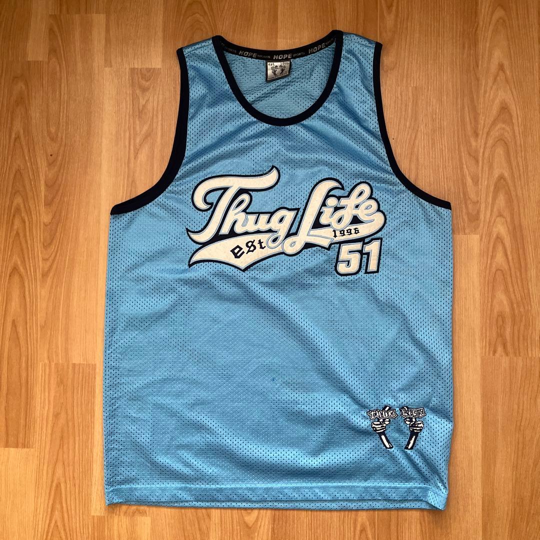 お*ち様 超希少 Thug life 90's ゲームシャツ 2pac XL 水