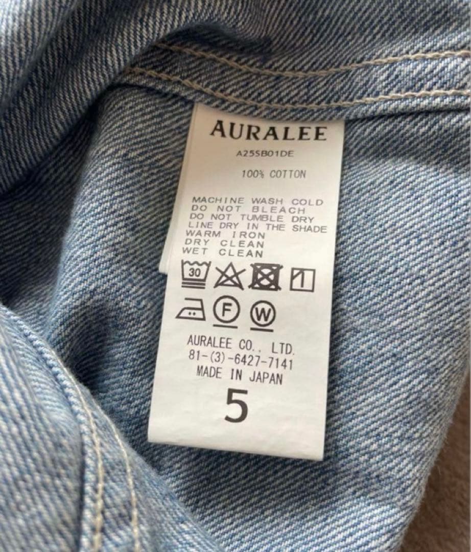 ジャケット・アウター 25SS SELVEDGE FADED LIGHT DENIMBLOUSON