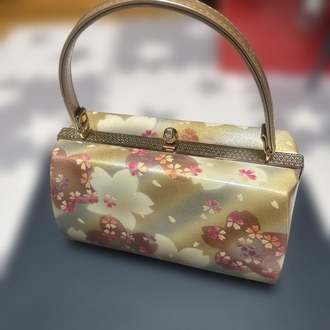 新品　美しい桜柄の草履バッグセット