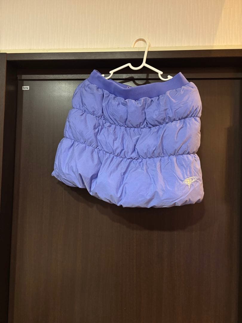 美品！BEAMS GOLF ダウン　上下セット　フード付きベスト スカート　M