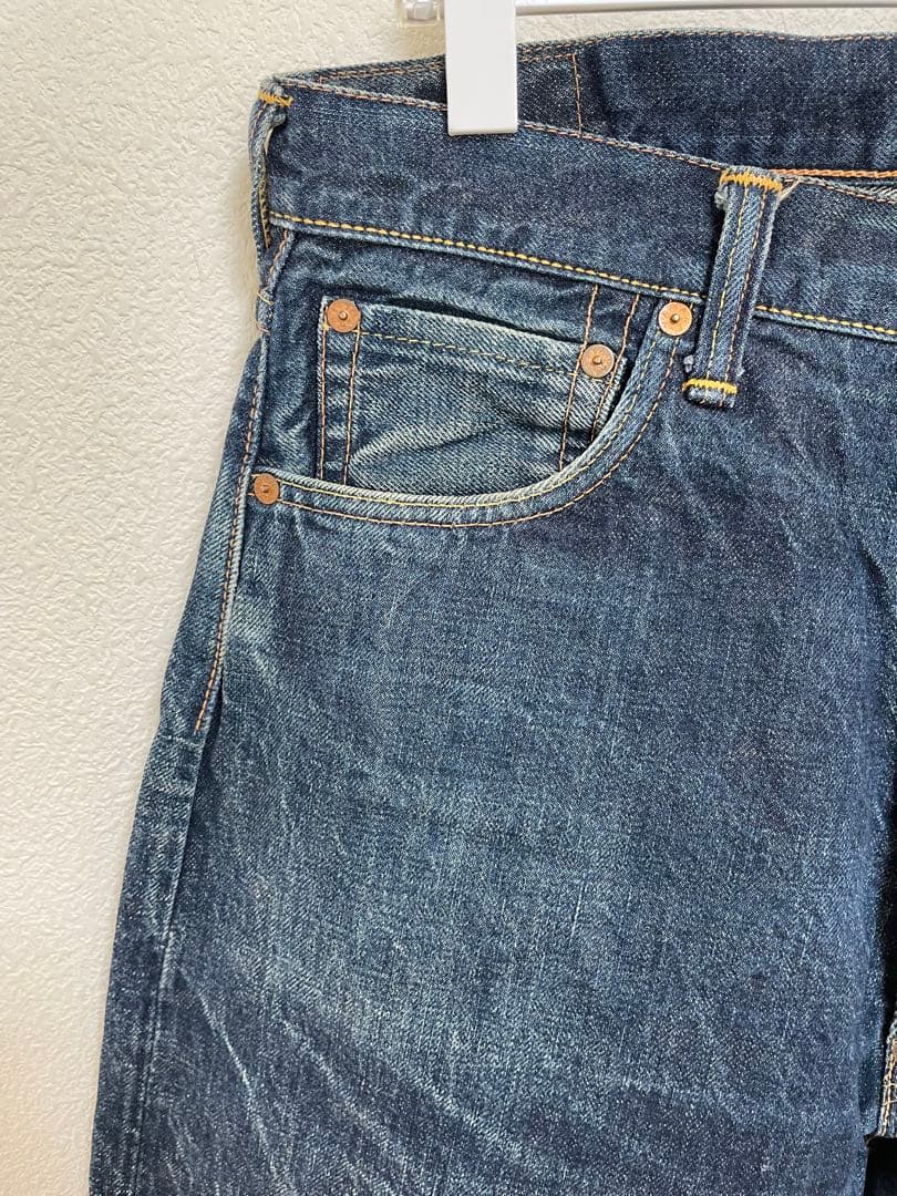 EVISU No.2 Lot.2001 W33×L35 ピンク大黒　ビッグカモメ