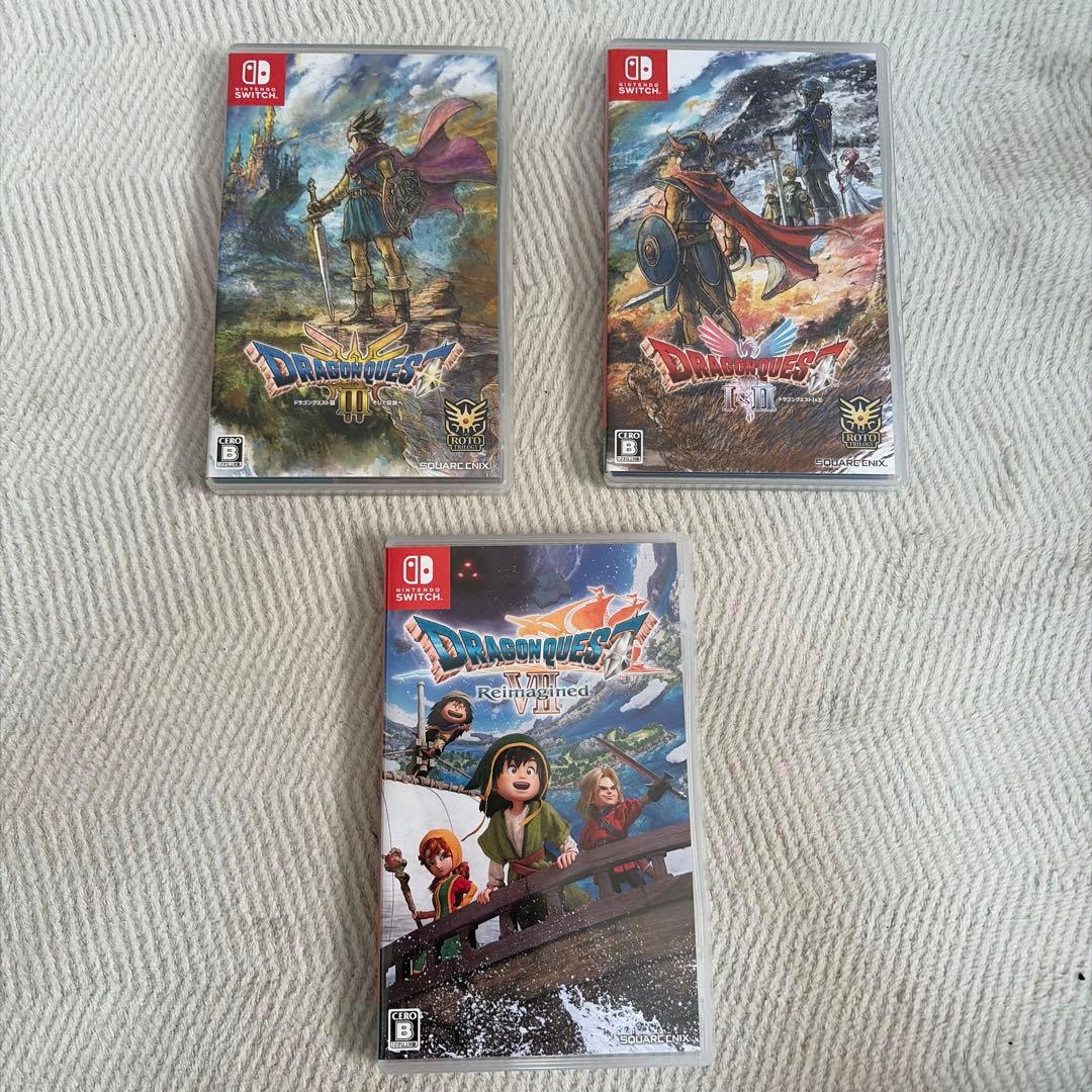 ドラゴンクエストシリーズ パッケージ版3点セット