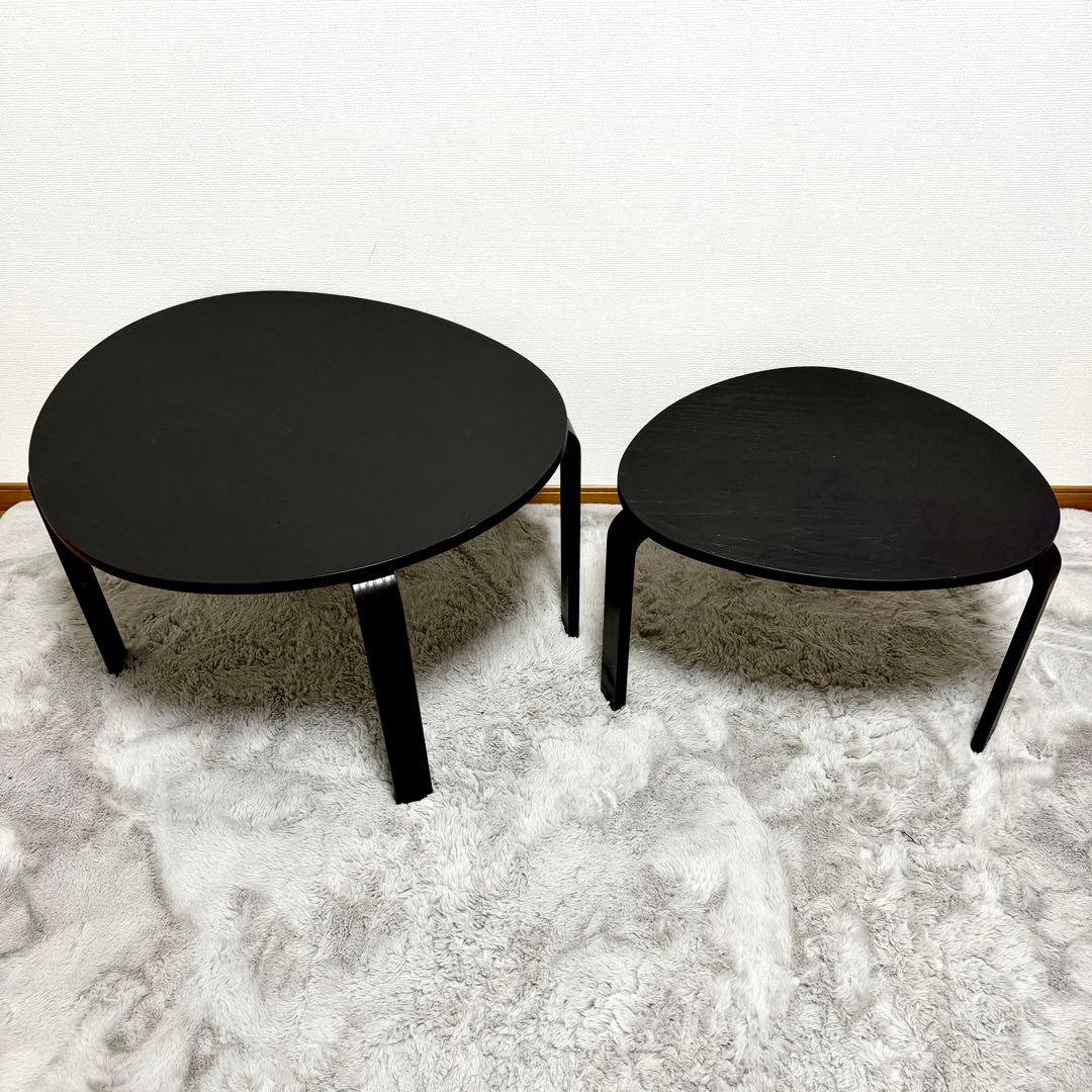 【うさぎ 】IKEA SVALSTA スヴァルスタ ネストテーブセット