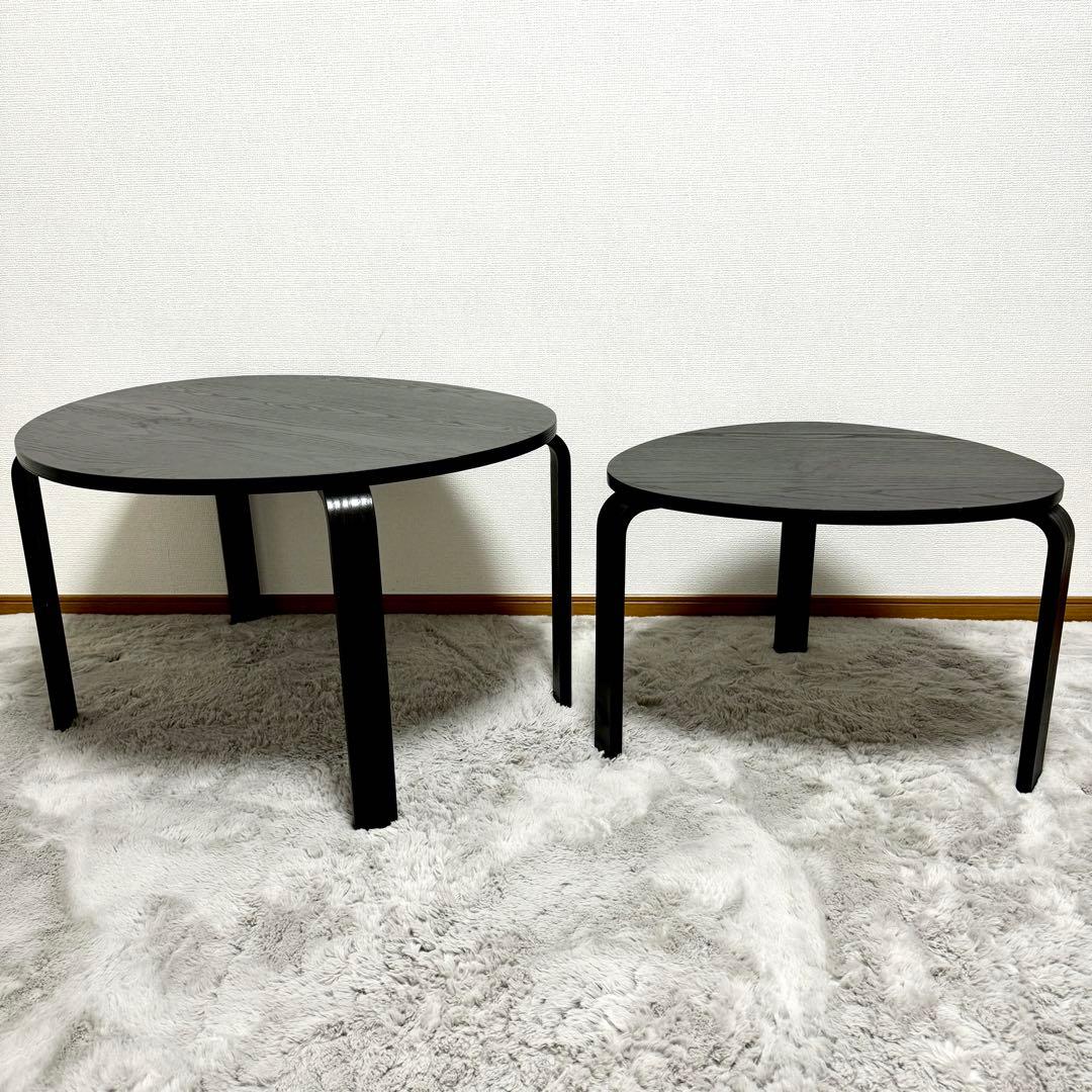 【うさぎ 】IKEA SVALSTA スヴァルスタ ネストテーブセット