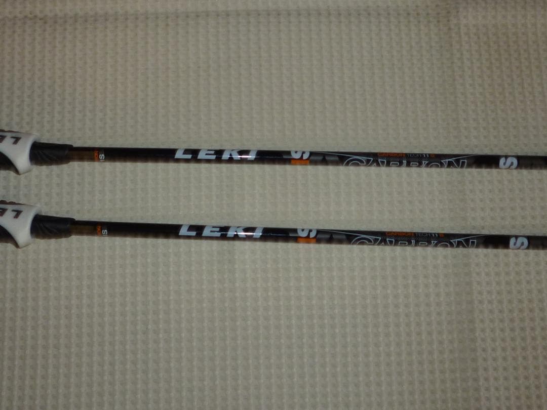 未使用 LEKI スキーストック CARBON TECH11S 117cm