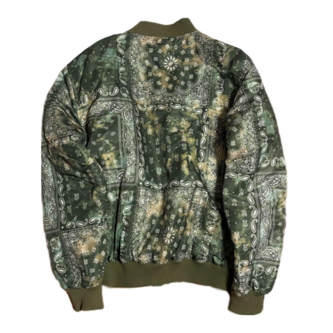 ジャケット・アウター EPTM TIE DYE BANDANA BOMBER JACKET XL