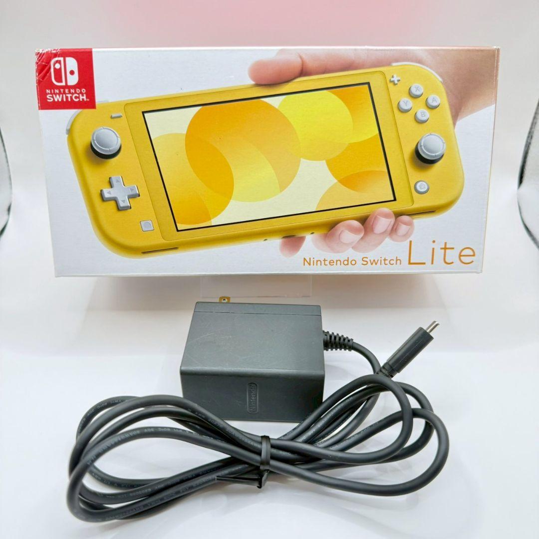 【極美品】Nintendo　Switch Lite イエロー 本体 動作OK