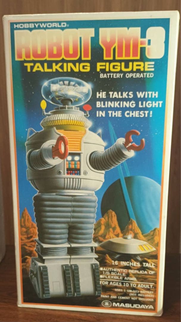 増田屋　ROBOT YM-3 トーキング　& スモールロボット