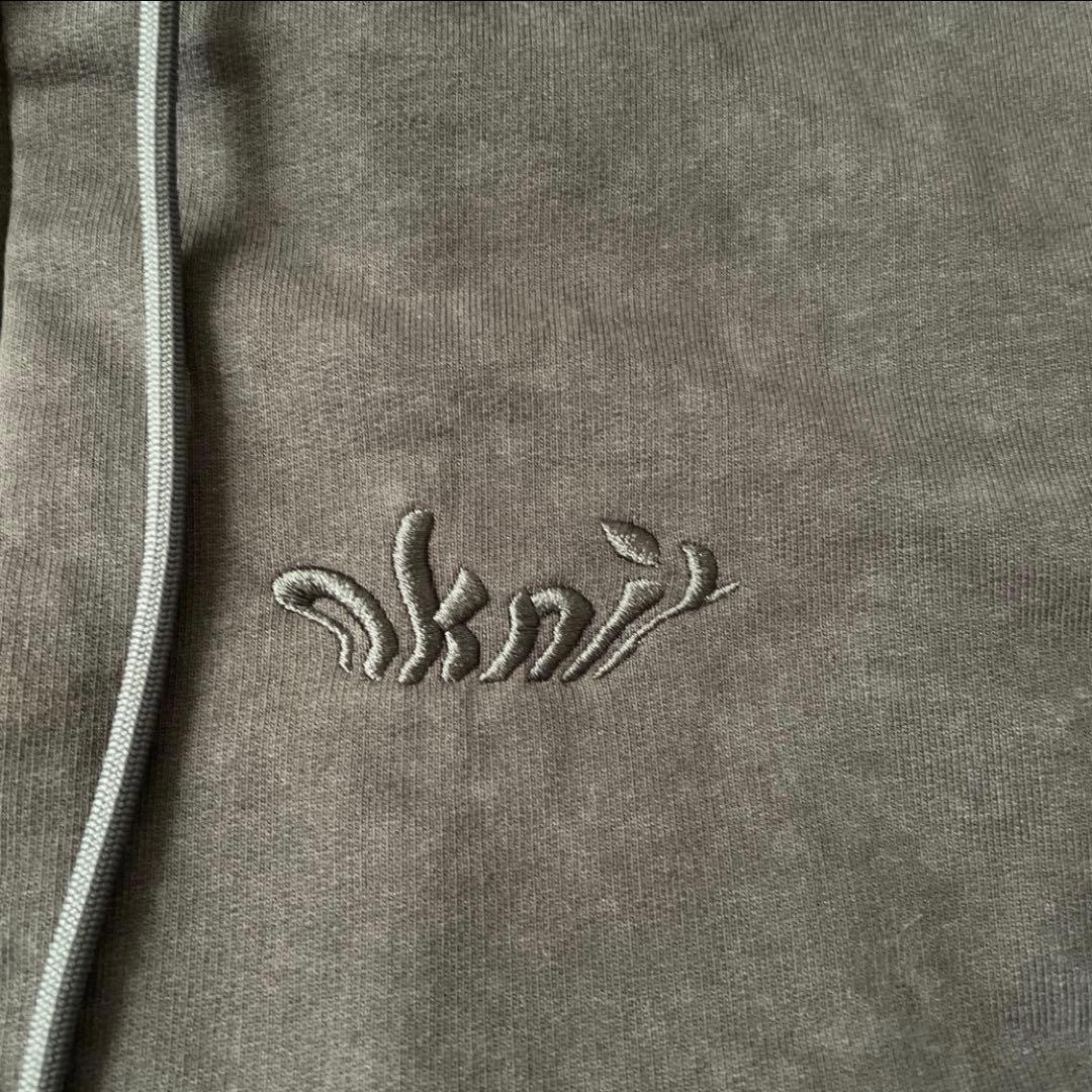 NKNIT ZIP hooded sweatshirt 厚手 ジップ パーカー
