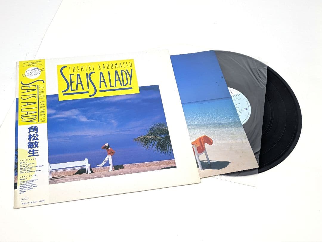 m*◎様 カドマツトシキ 角松敏生 Sea Is A LADY レコード LP