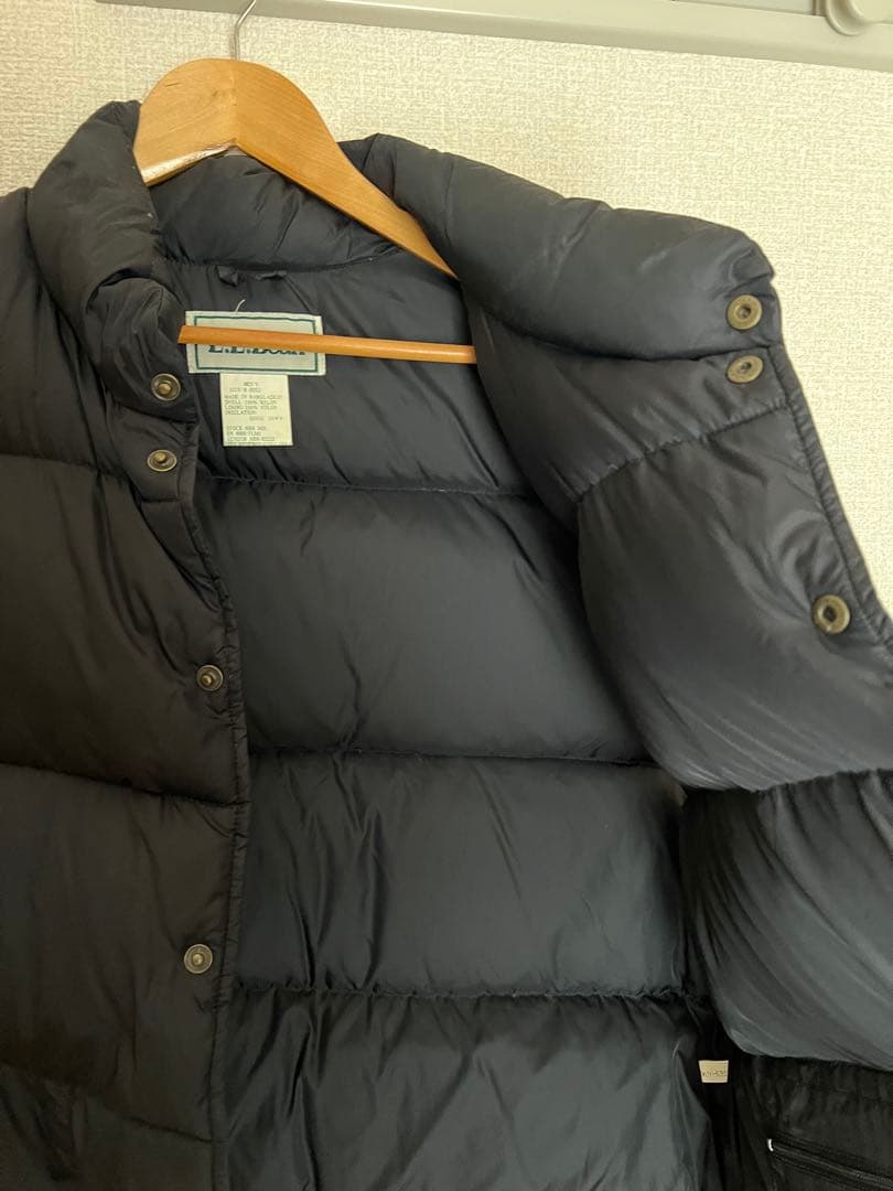 llbean ダウンジャケット　ブラック