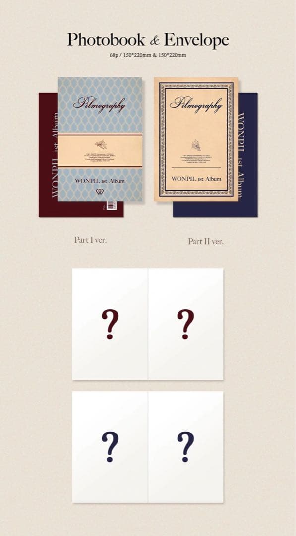 Day6 ウォンピル Wonpil 1st Album Pilmography