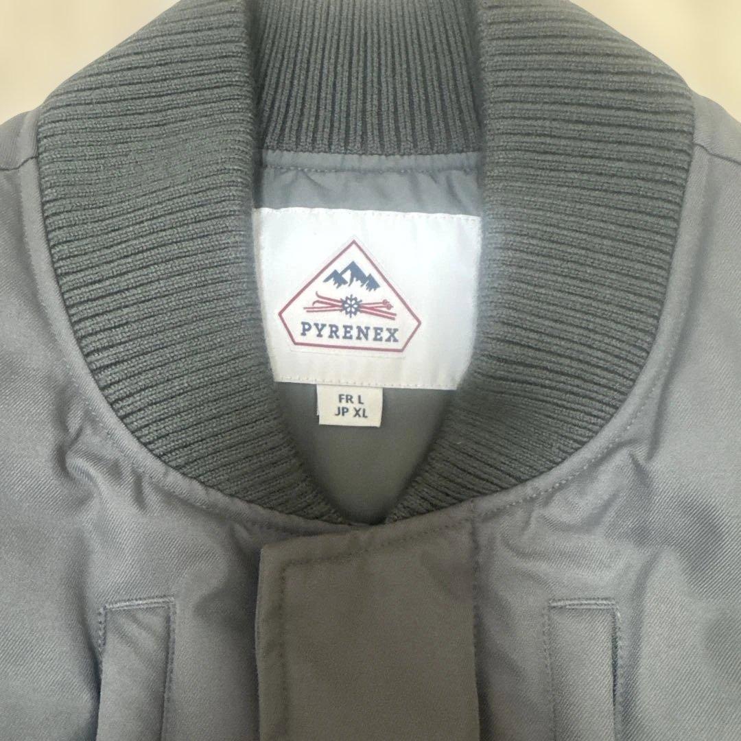 カクリン PYRENEX グレー ダウンベスト JP XL