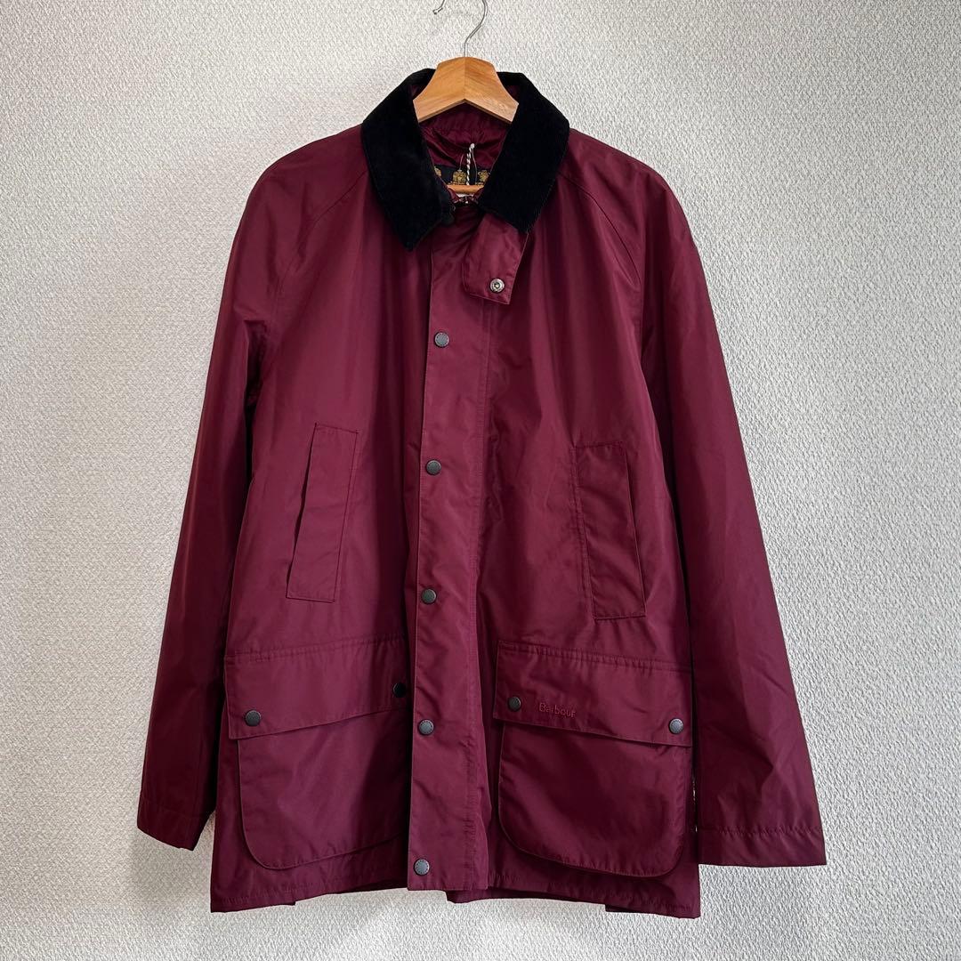【未使用】Barbour ジャケット L バーガンディー