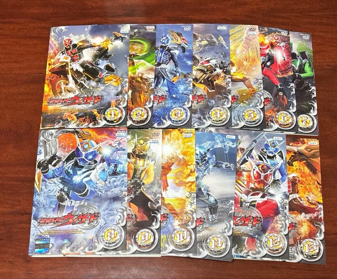 仮面ライダーウィザード 全巻完結セット 劇場版付 dvd