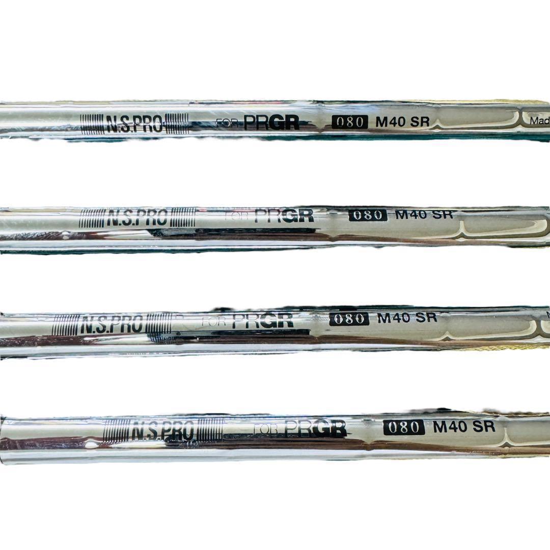 新品 ４本セット PRGR egg PF 2017 純正スチール M40★
