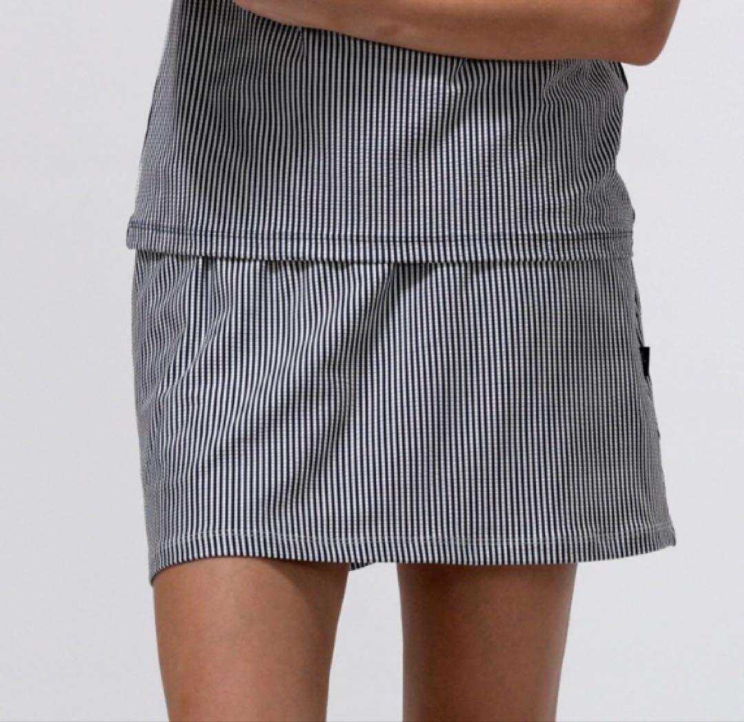 No.238 Prince サラサラシアーサッカーストライプスコート☆NAVY☆