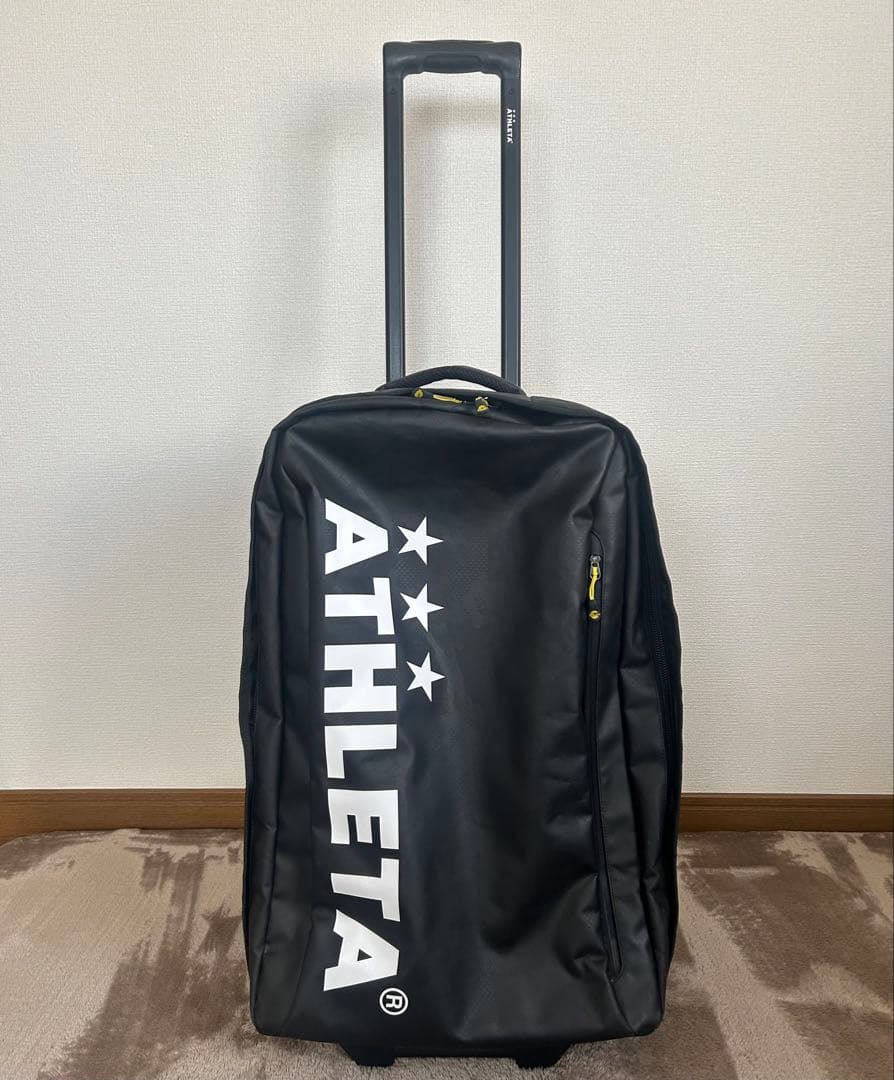 美品　アスレタ ソフトキャリーケース　大　サッカー　フットサル　旅行用　74L